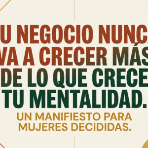 Webinar – Mentalidad Mindset EmilyNarvaezJ