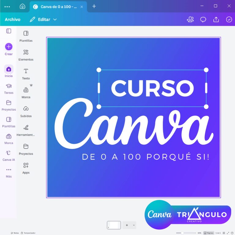 Curso de Canva | De 0 a 100 ¡Porque sí!